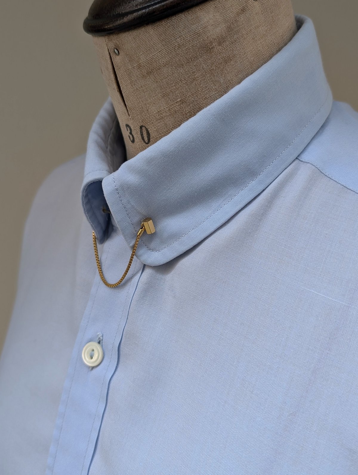 seyto サイズ2 /プリーツアイレットカラーシャツ seyto（セイト）の「Pleats eyelet collar shirt プリーツ