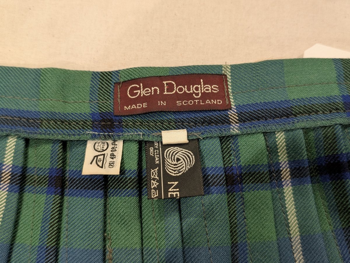 【未使用】スコットランド製　タータンチェック　ケープ big_名称未設定キャプチャー