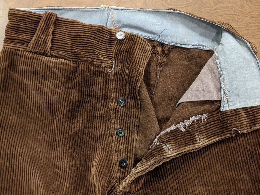 1930～40's太畝コーデュロイパンツ PT57 | European Vintage &