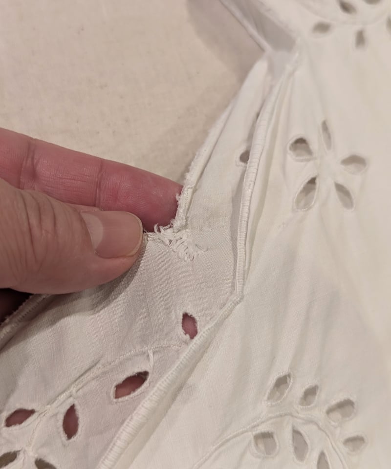 【アンティーク】フランス ナイトドレス ホワイト アンティーク】フランス ナイトドレス 白