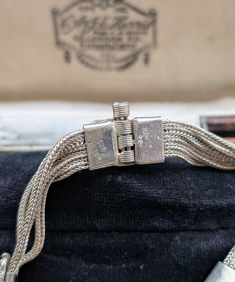 トルコ製 ヴィクトリアンスタイルシルバーブレスレット AS256