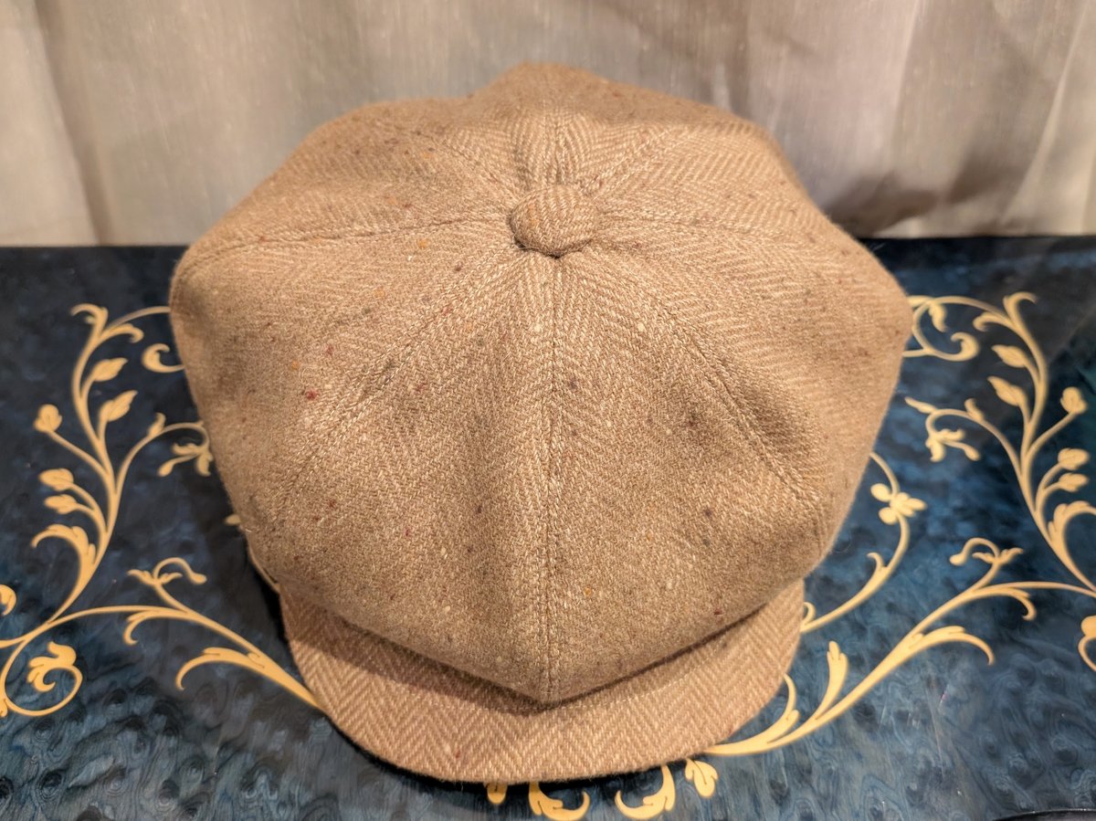 1930～40'sスタイルキャスケット(ネップベージュ) HT36 | European Vi