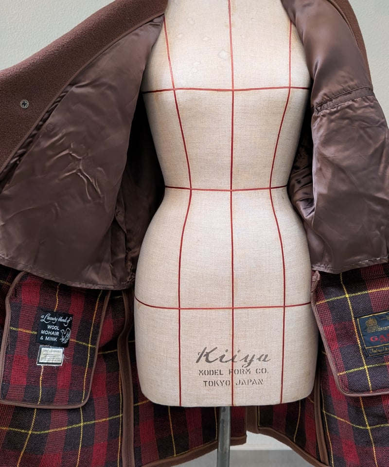 1960～70's A GANNEX PRODUCT モヘア・ミンクコート JK68 | Eu