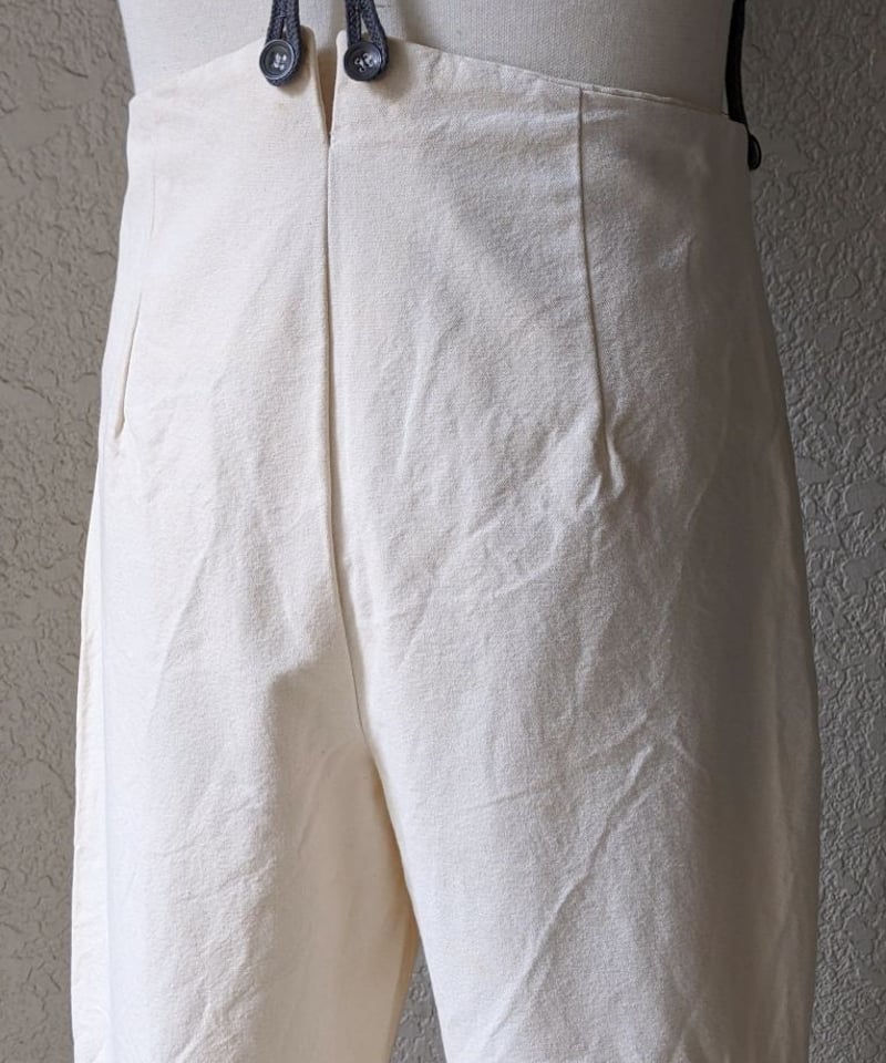 20世紀初頭 フレンチ ストライプ トラウザーズ 1950's フランス製 ストライプ ワークトラウザーズ】 - 山形