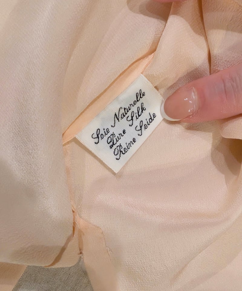 袖カットワーク刺しゅう使い ブラウス 通販 - 極美品 麻100% シルク 