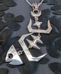 TAXCOシルバー フィッシュボーンネックレス　AS325