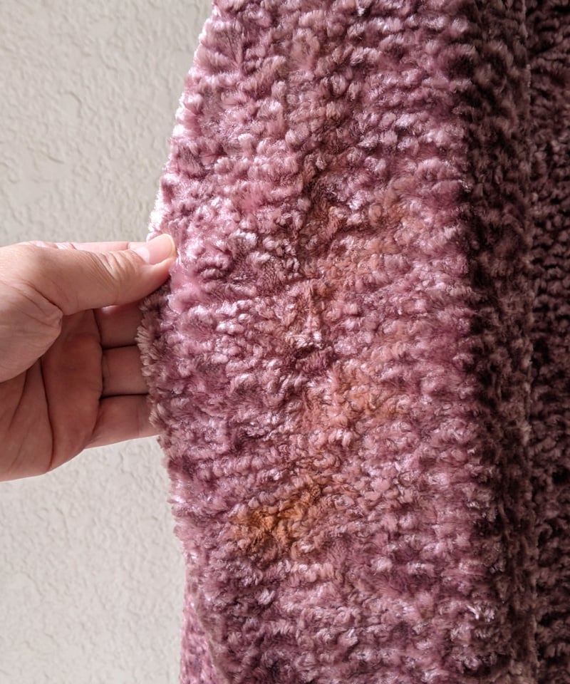 アストラカン風 タック襟アンティークローズコート JK81