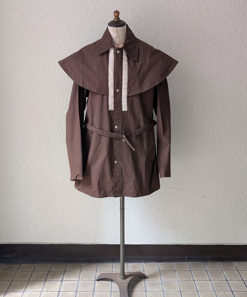 1960～70's オイル加工 ケープ襟コート JK22 | European Vintage