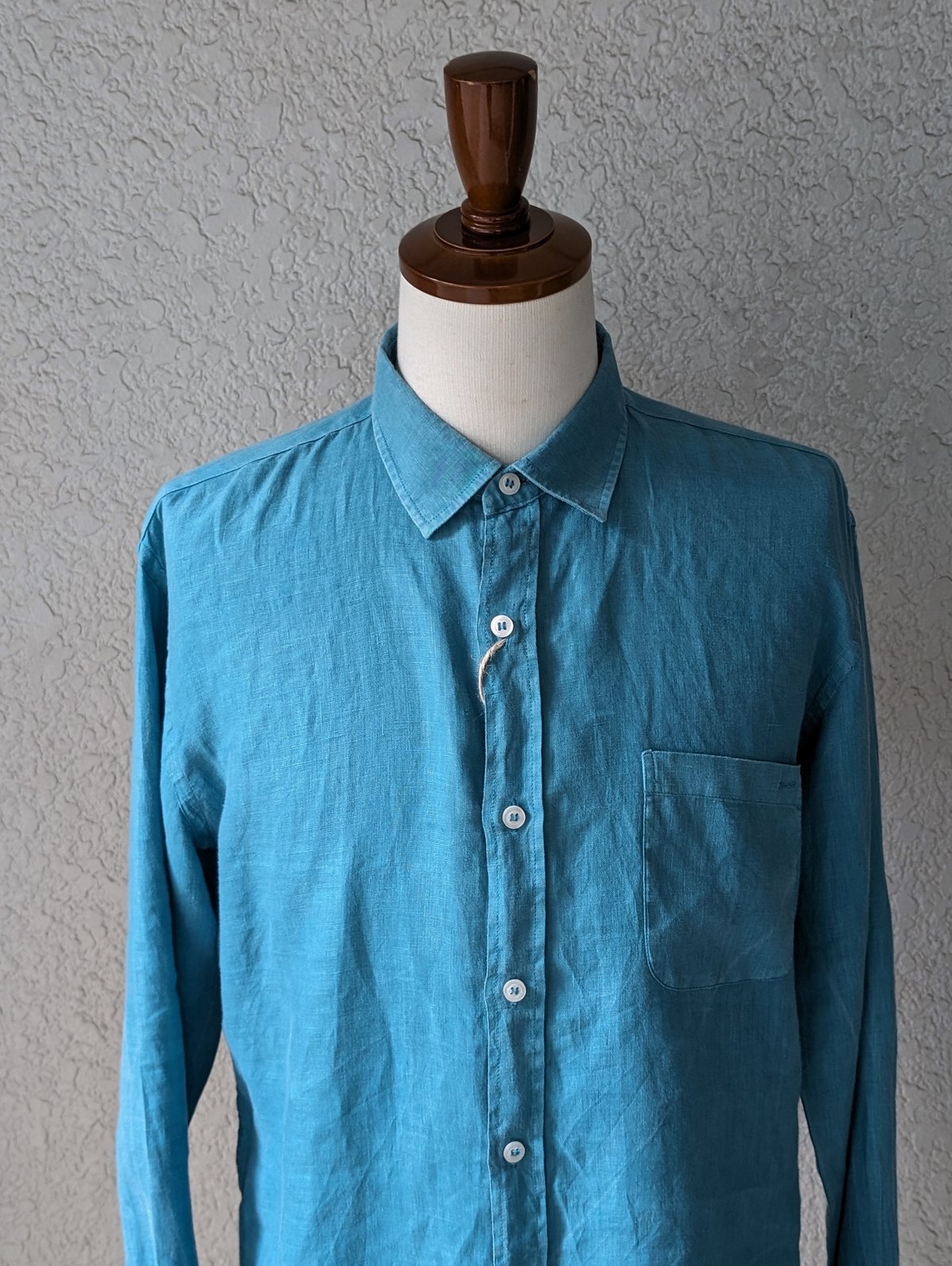 Vivienne Westwood MAN リネンシャツ ターコイズブルー Vivienne Westwood MAN リネンシャツ ターコイズブルー - メルカリ