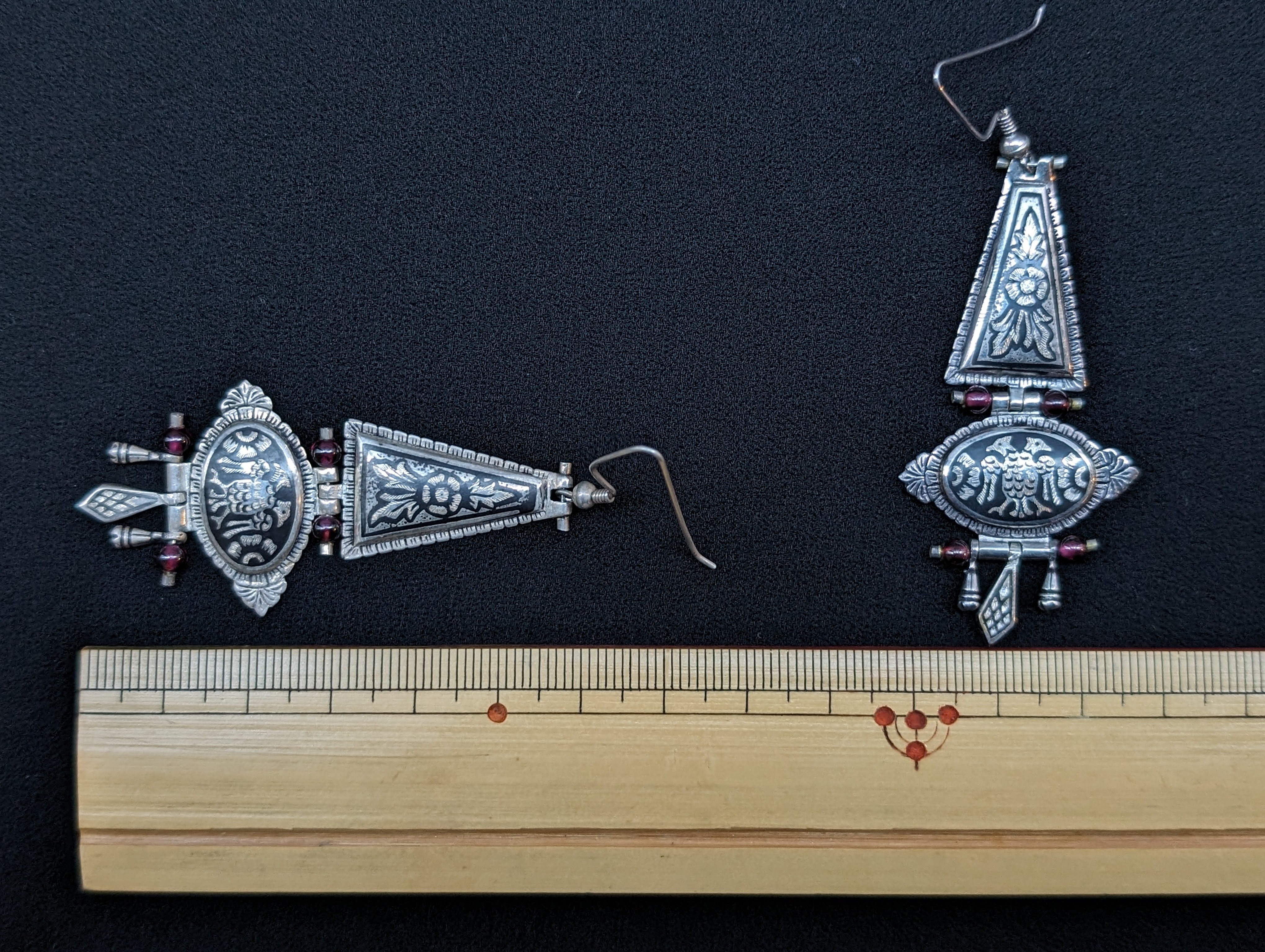 イタリア製ボヘミアンジュエリー シルバーピアス AS147 | European