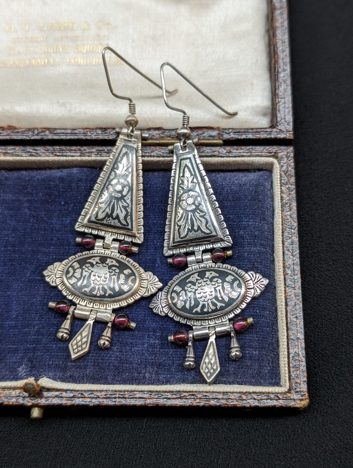 イタリア製ボヘミアンジュエリー シルバーピアス AS147 | European 