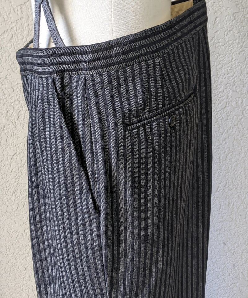 1930～40's モーニング用ストライプトラウザーズ(コールパンツ) PT61