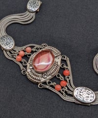 Neilloエナメル アゲート&シルバーブレスレット　AS74