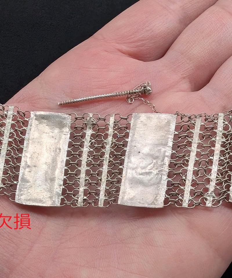 ペルシアンエナメル フィリグリーシルバーブレスレット AS177