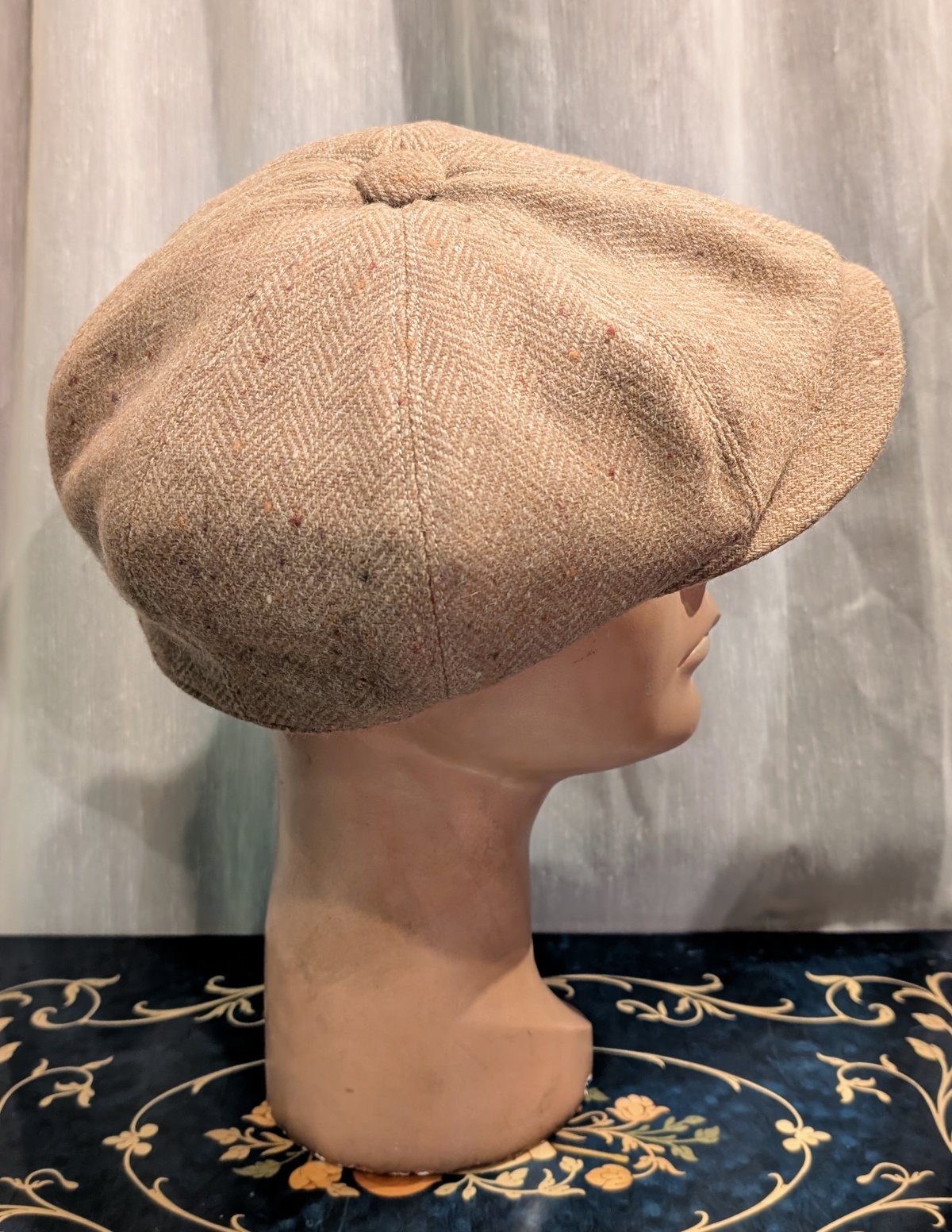 1930～40'sスタイルキャスケット(ネップベージュ) HT36 | European Vi