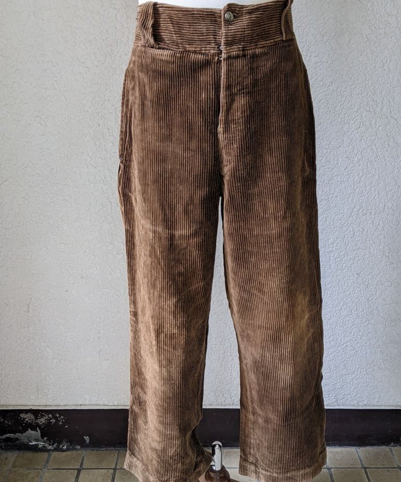 1930～40's太畝コーデュロイパンツ PT57 | European Vintage &