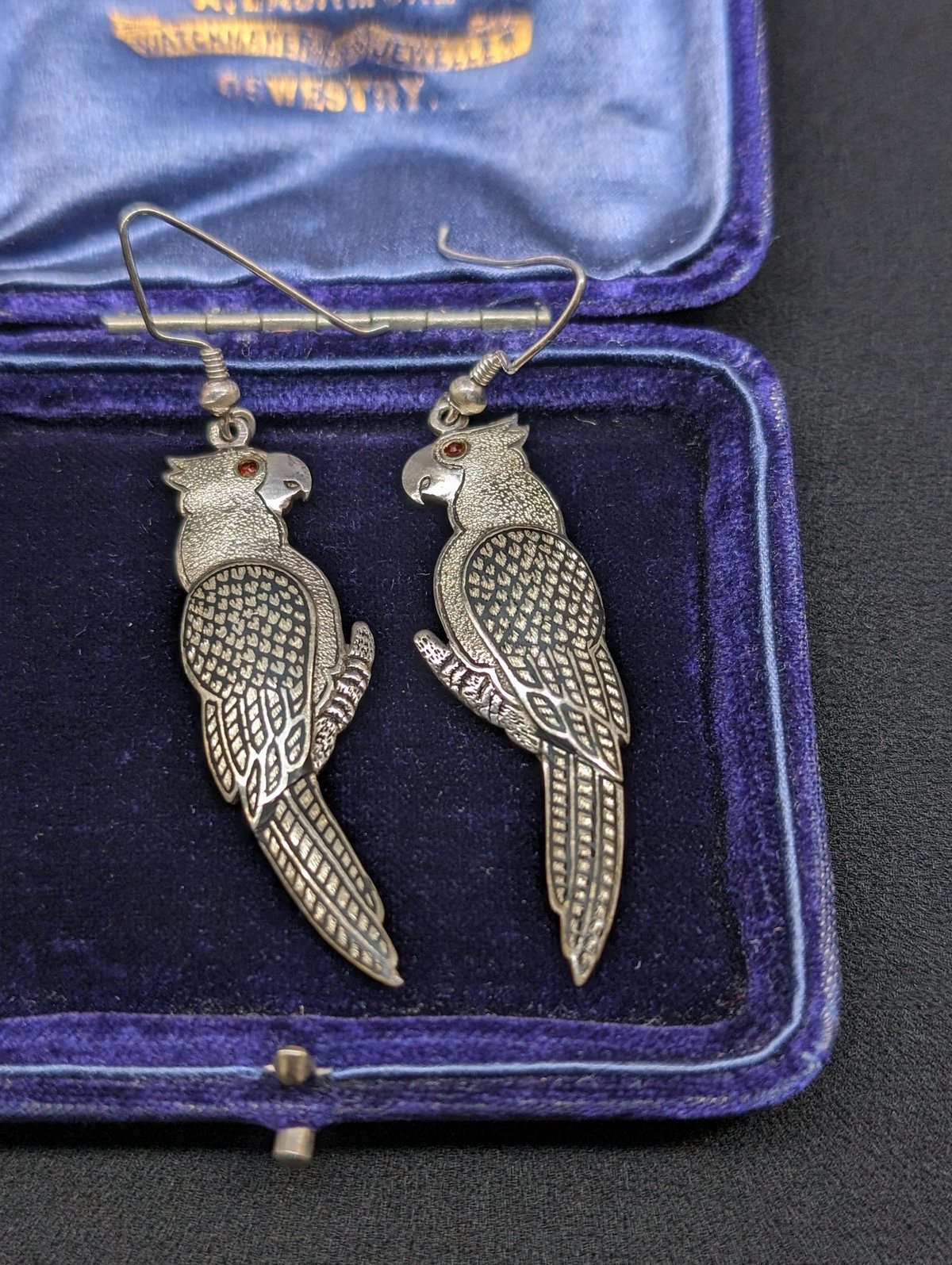 新品】イタリア製アンティークオウムつがい