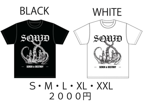 SEARCH＆DESTROY Tee WHITE
