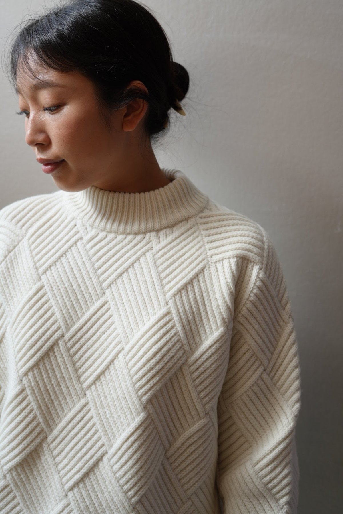 IDEAL Pull-over アーガイル・グラフィカルニット HEUGN / ユーゲン | 