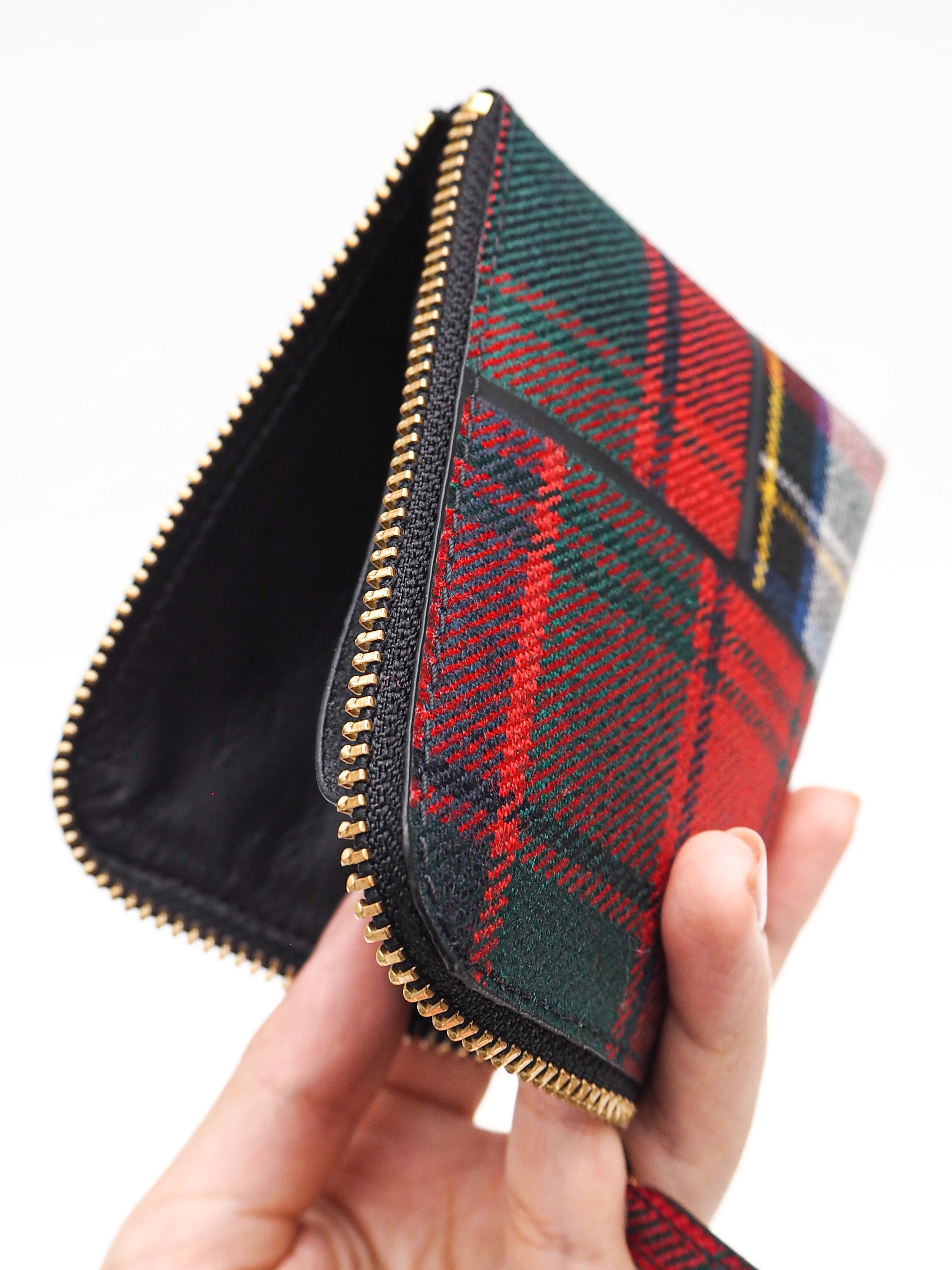 COMME des GARCONS レンチキュラー タータン 財布 L字型 original