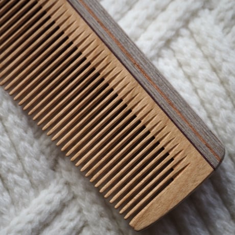 KOST KAMM（コストカム）Handle comb -natural wood- 木製コーム・19㎝