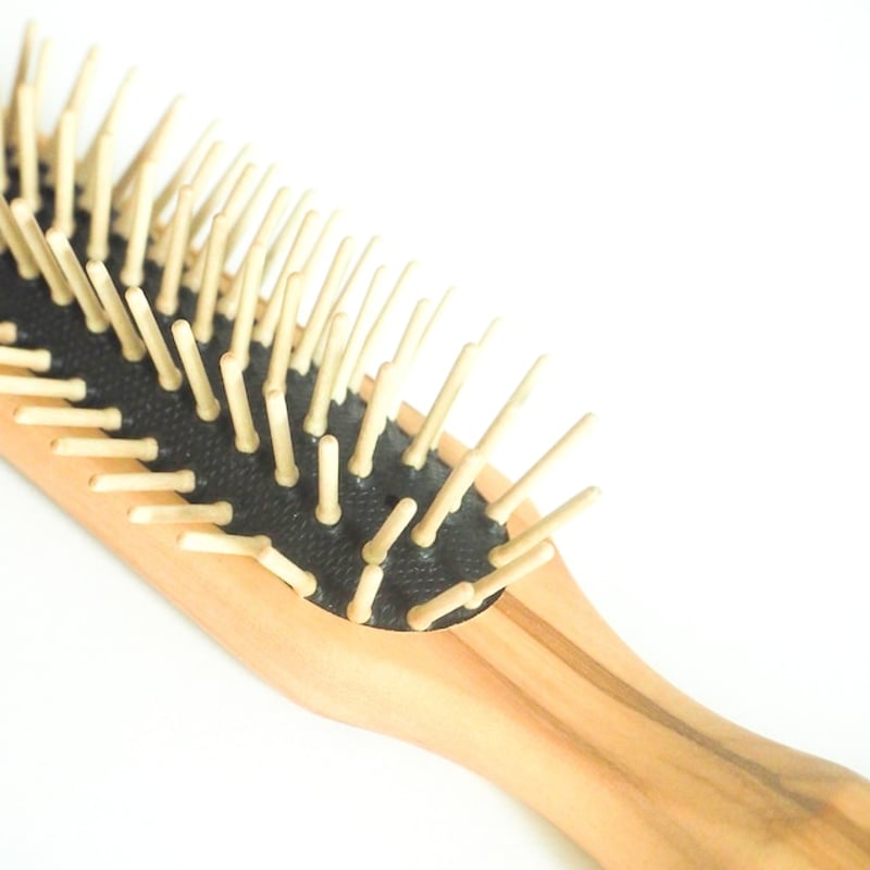 KOST KAMM (コストカム） WOODEN BRUSH（オリーブの木のクッション