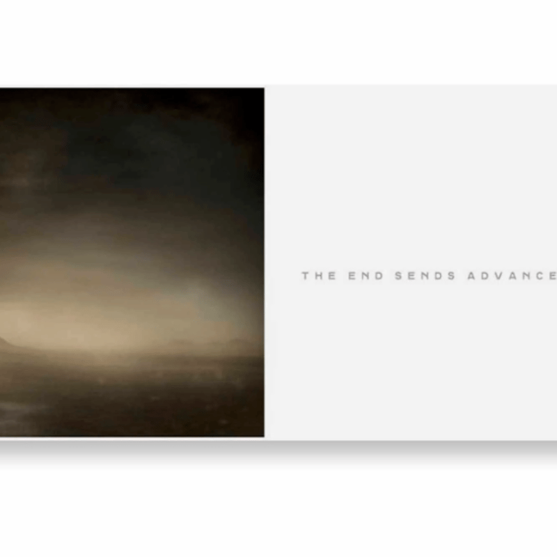 THE END SENDS ADVANCE WARNING by Todd Hido トッドハ