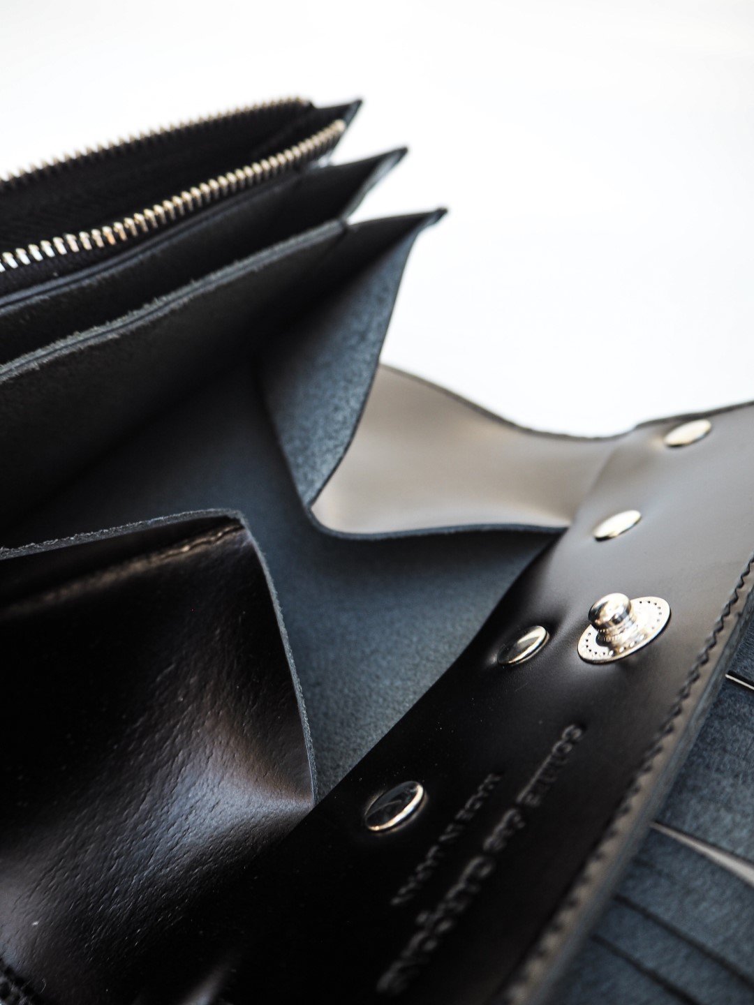 COMME des GARCONS レザーフリンジロングウォレット 長財布 Wallet COMME des GARCONS ウォレット コム デ ギャルソン 長財布