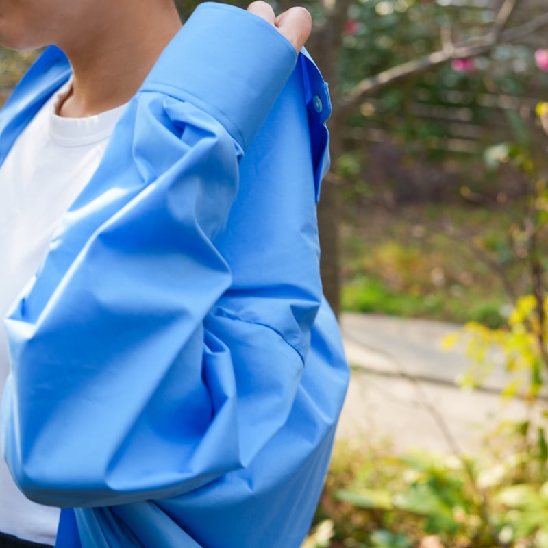 TECLOR Spring long shirt coat スプリングシャツコート/Skybl