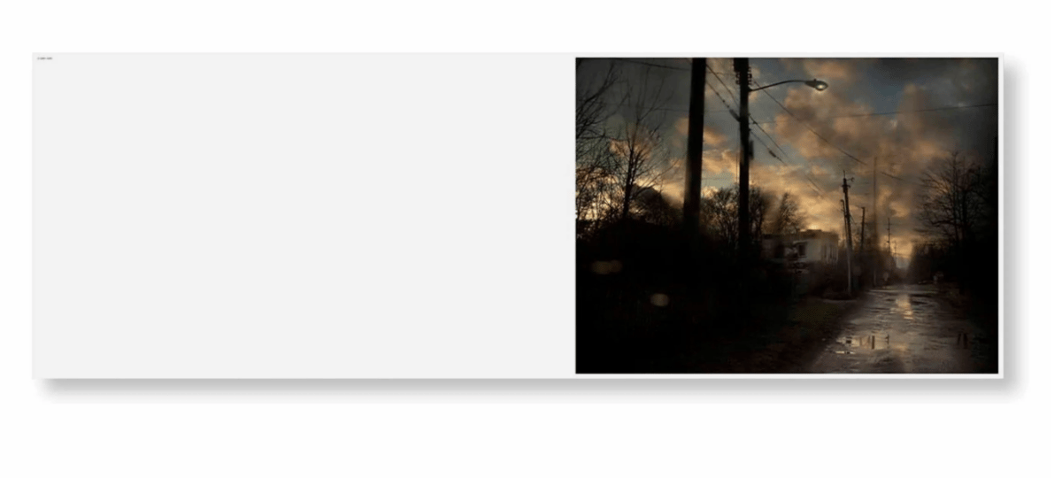 THE END SENDS ADVANCE WARNING by Todd Hido トッドハ