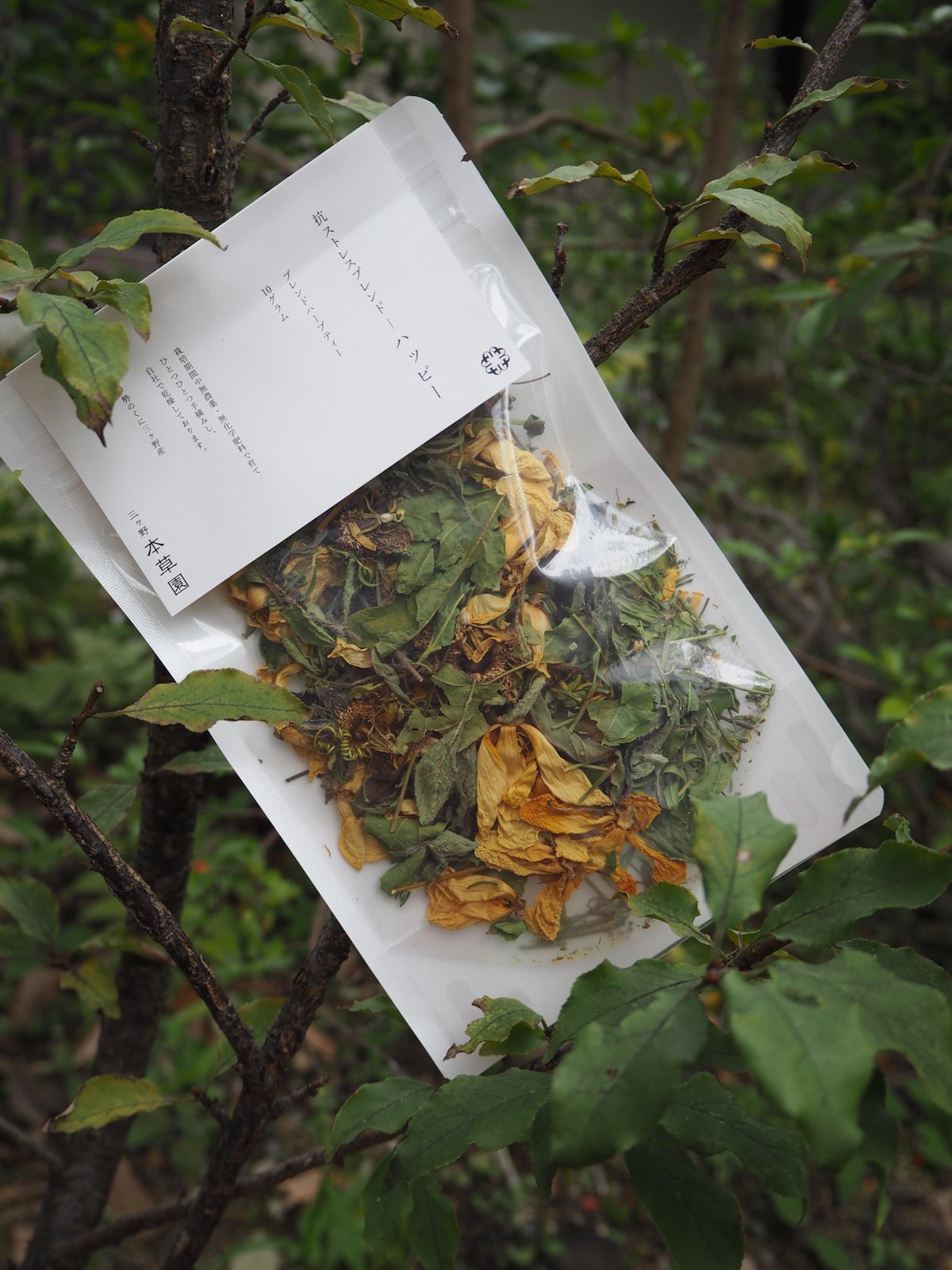 みつがの本草園 「抗ストレスブレンドーハッピー」 三重県津市白山産