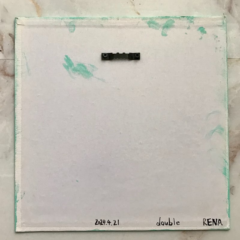 double 縦25.5cm横25.5cm厚さ3mm | ｰそのまま飾る絵-