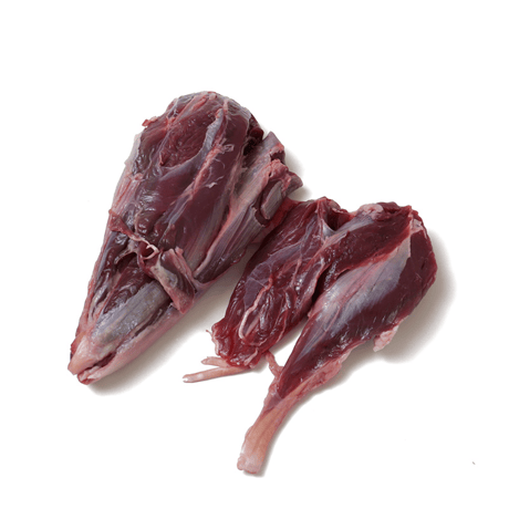 無添加 手作り 国産野生蝦夷鹿肉 筋入り鹿すね肉 ジャーキー 乾燥スライス 真空パック