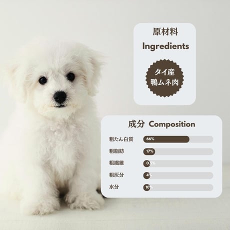 無添加 手作り タイ産鴨 鴨むね肉スライス ペットおやつ 犬猫用おやつ