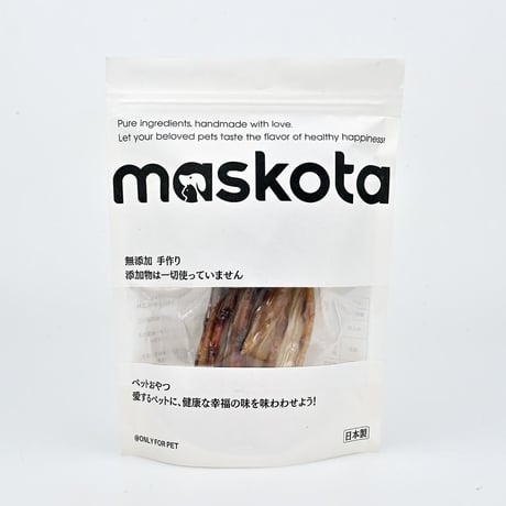 無添加 国産 鴨足ジャーキー カリカリ食感 手作り ペットおやつ 犬猫用