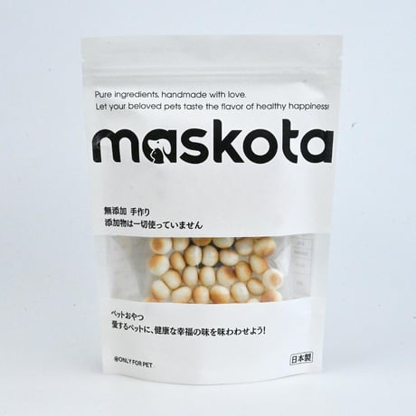 無添加 国産 羊乳と卵黄のボーロ（小粒・やさしい口どけ）ペットおやつ 犬猫用