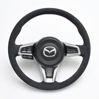 ウルトラスエードステアリング【30周年記念限定車用オレンジステッチ】数量限定品