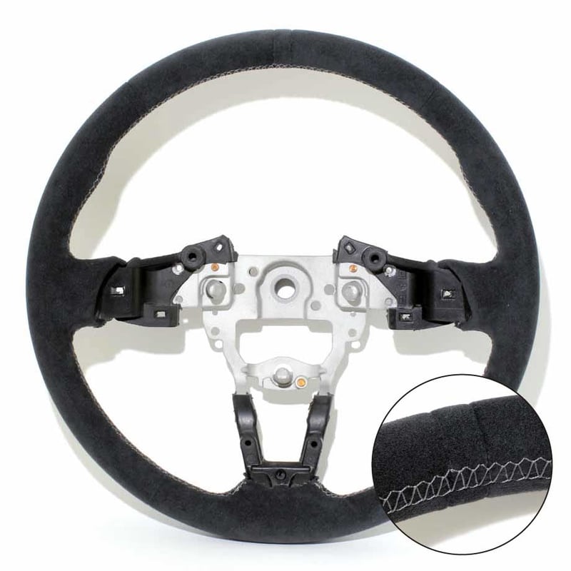 STARK ウルトラ スエード ステアリング（シルバーステッチ） | STARK LLC