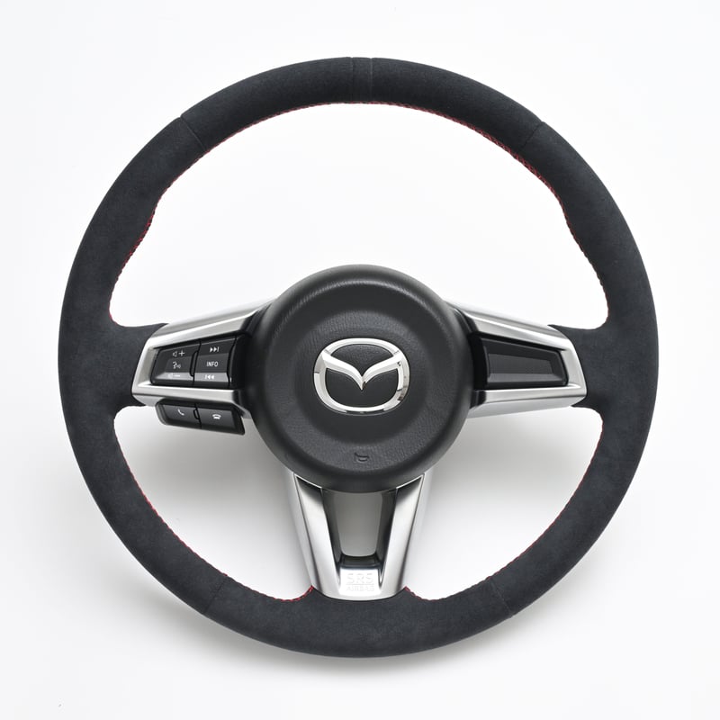 STARK ウルトラ スエード ステアリング（レッドステッチ） | STARK LLC