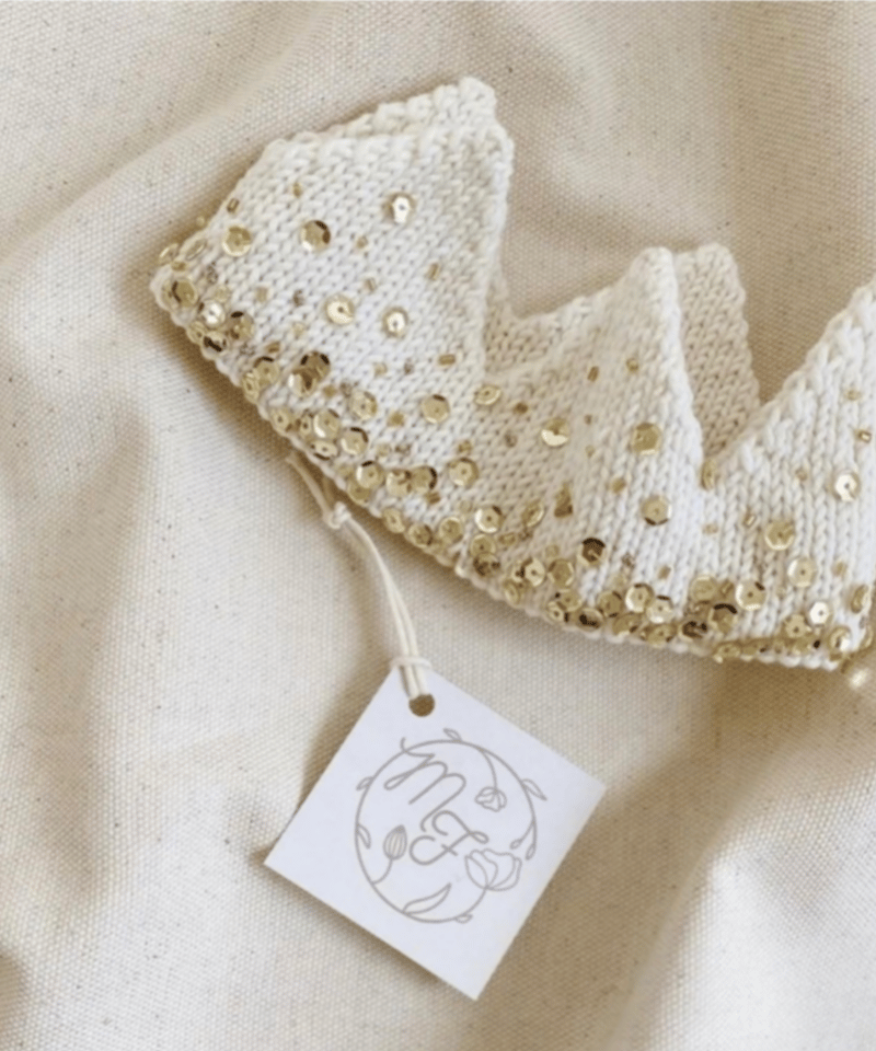 meadow flower ] gold crown | touché baby&kids