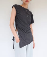 ASYMMETRY JERSEY TOP