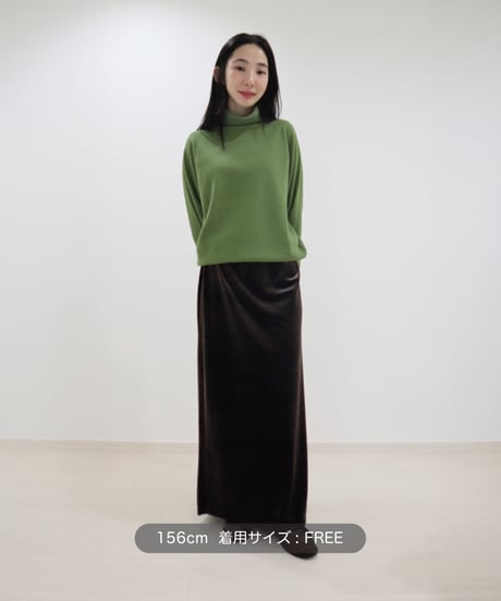 VELOUR COMFORT SKIRT