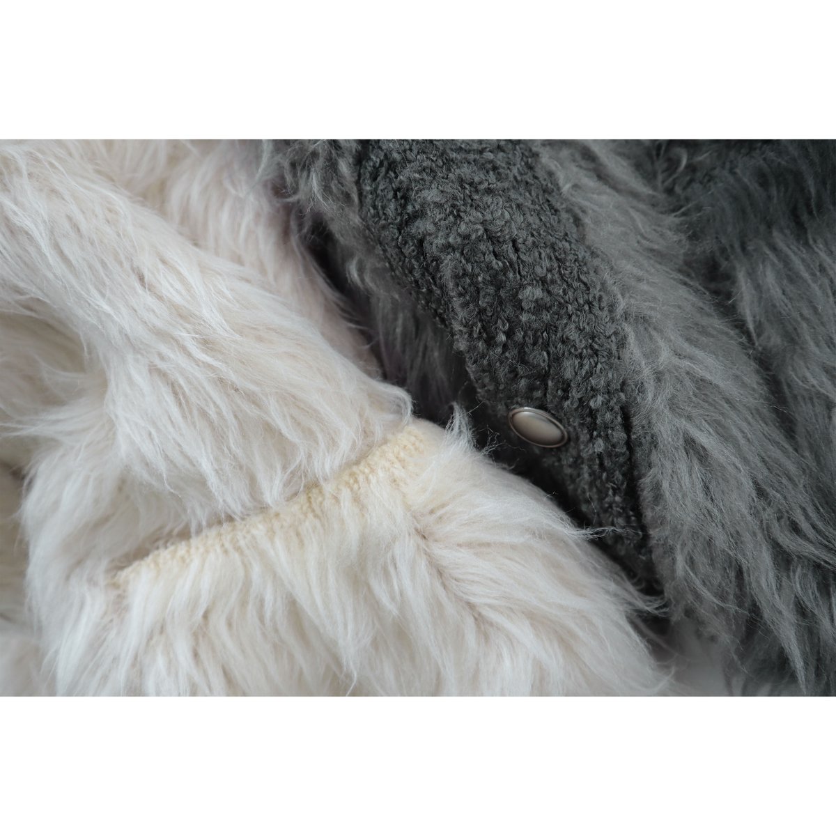 FLUFFY KNIT CARDIGAN | CONSISTER