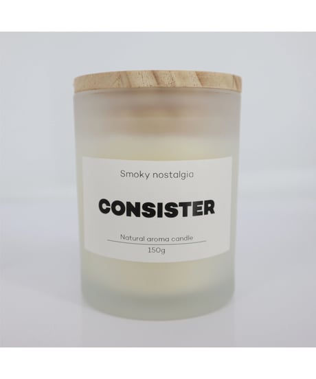 Natural aroma candle