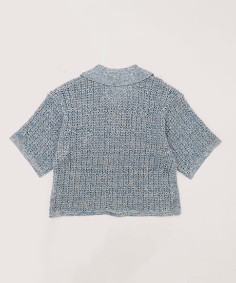 STRAW YARN LINEN SHIRT
