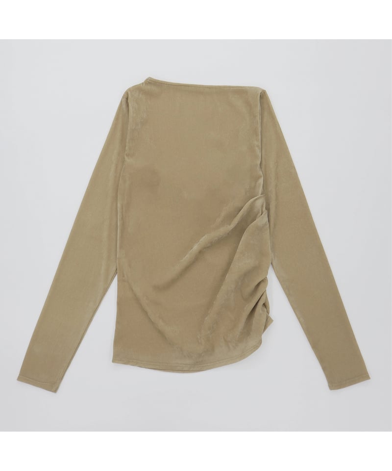 VELOUR TIE TOP | CONSISTER