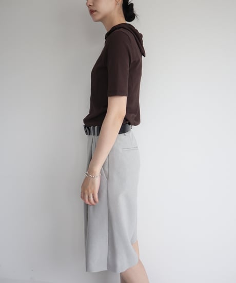 HOODIE CUT TOP