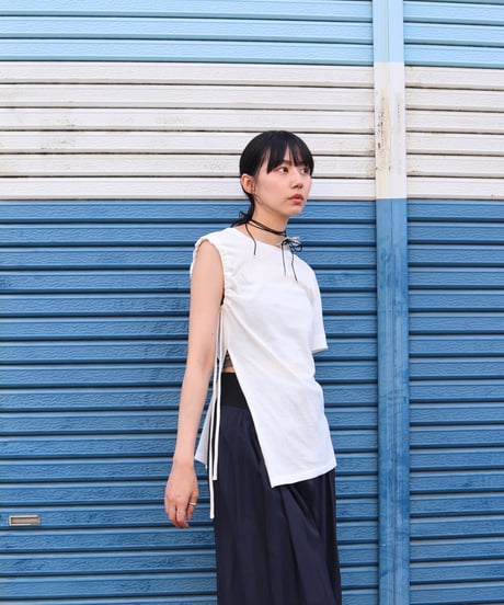 ASYMMETRY JERSEY TOP