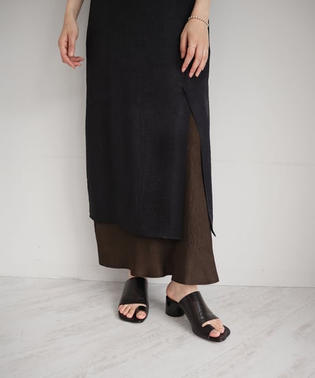 EASY SILKY CRINKLE SKIRT