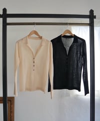 トップス CONSISTER STRAW YARN LINEN SHIRT トップス CONSISTER STRAW YARN LINEN SHIRT STRAW YARN LINEN